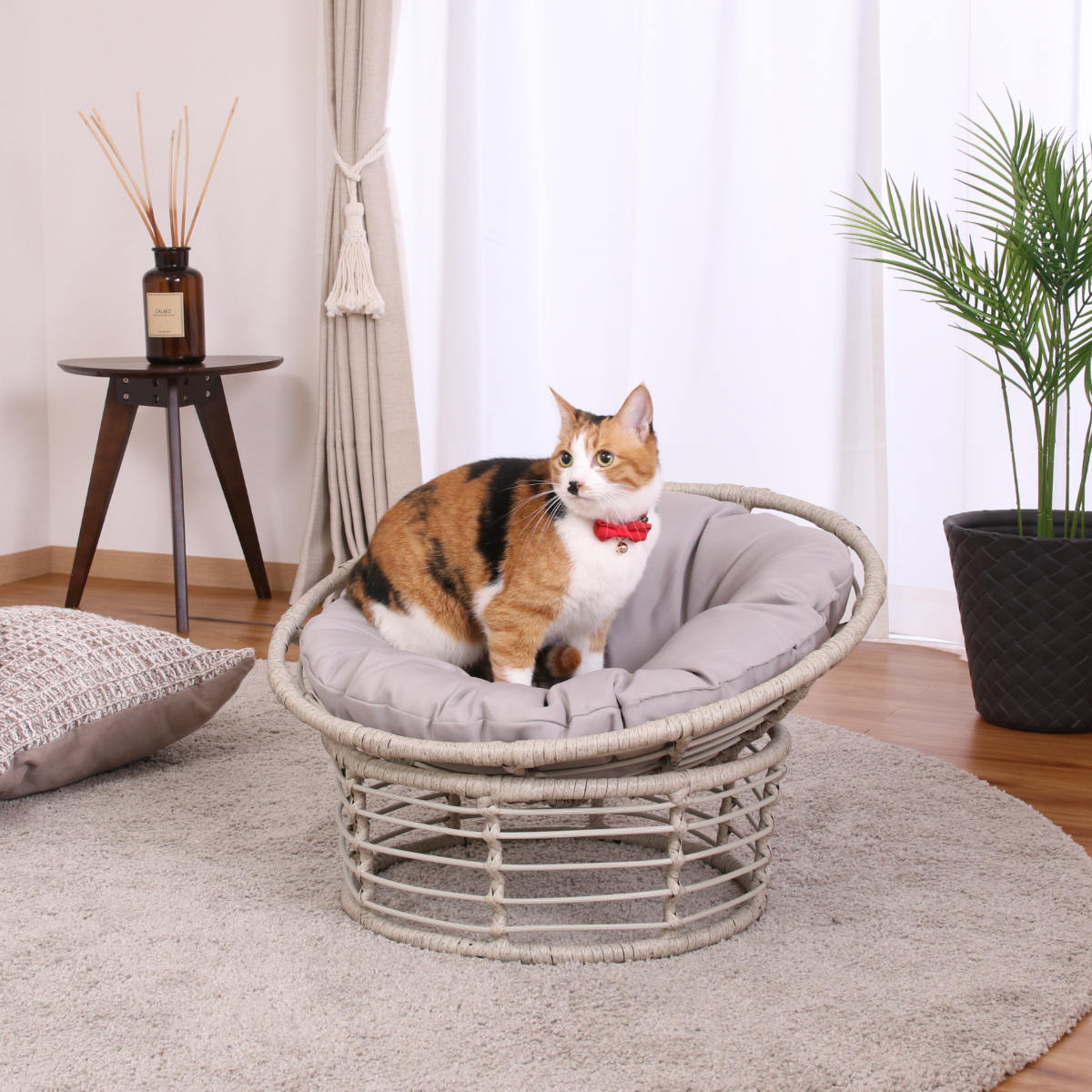 不二貿易（Fuji Boeki） ペットベッド クッションチェア ペット用 猫