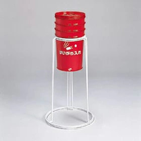 丸型すいがら入れ スタンド付 直径35cm （ スモーキングスタンド 灰皿