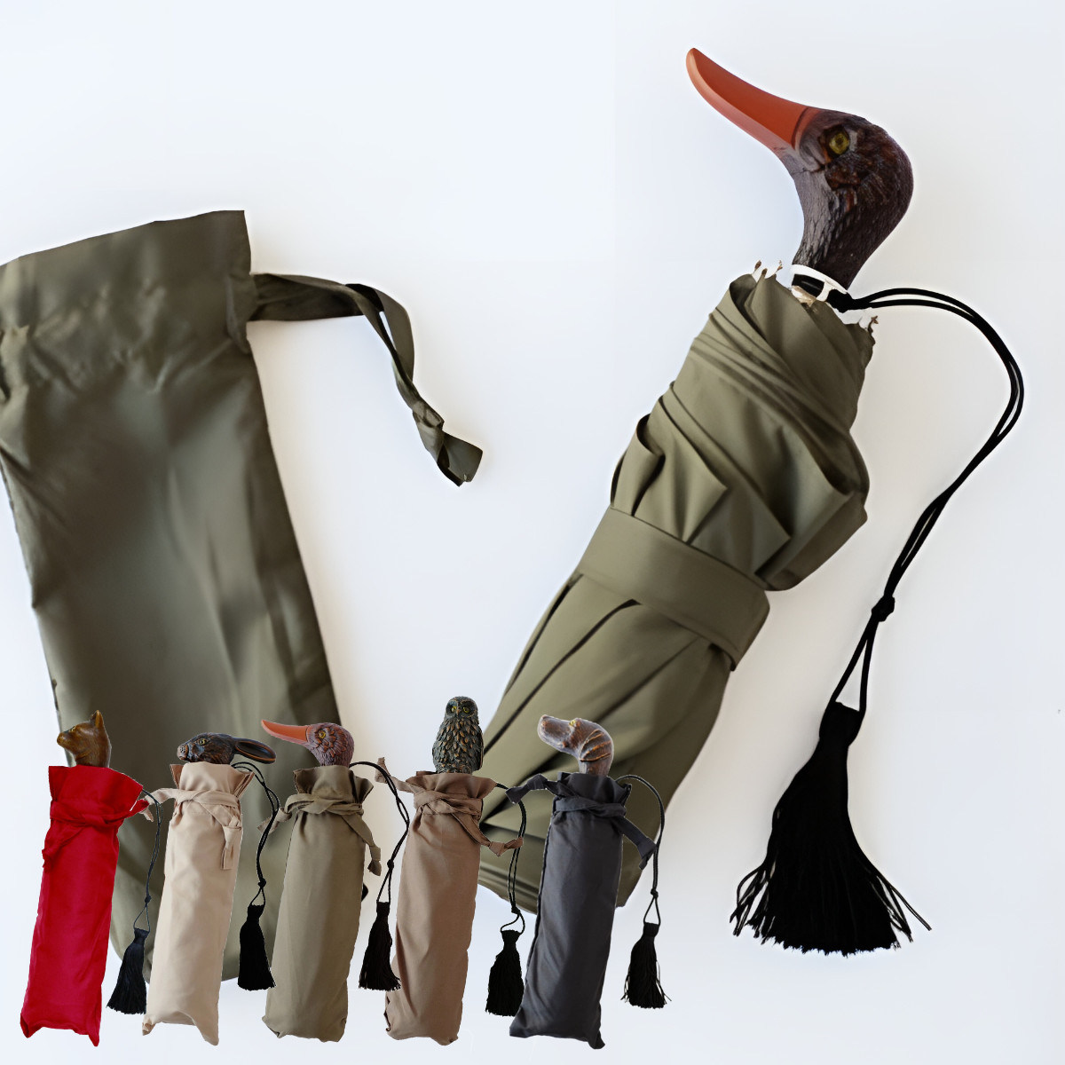 Guy de Jean（ギィドゥジャン） 折りたたみ傘 晴雨兼用 GUY DE JEAN