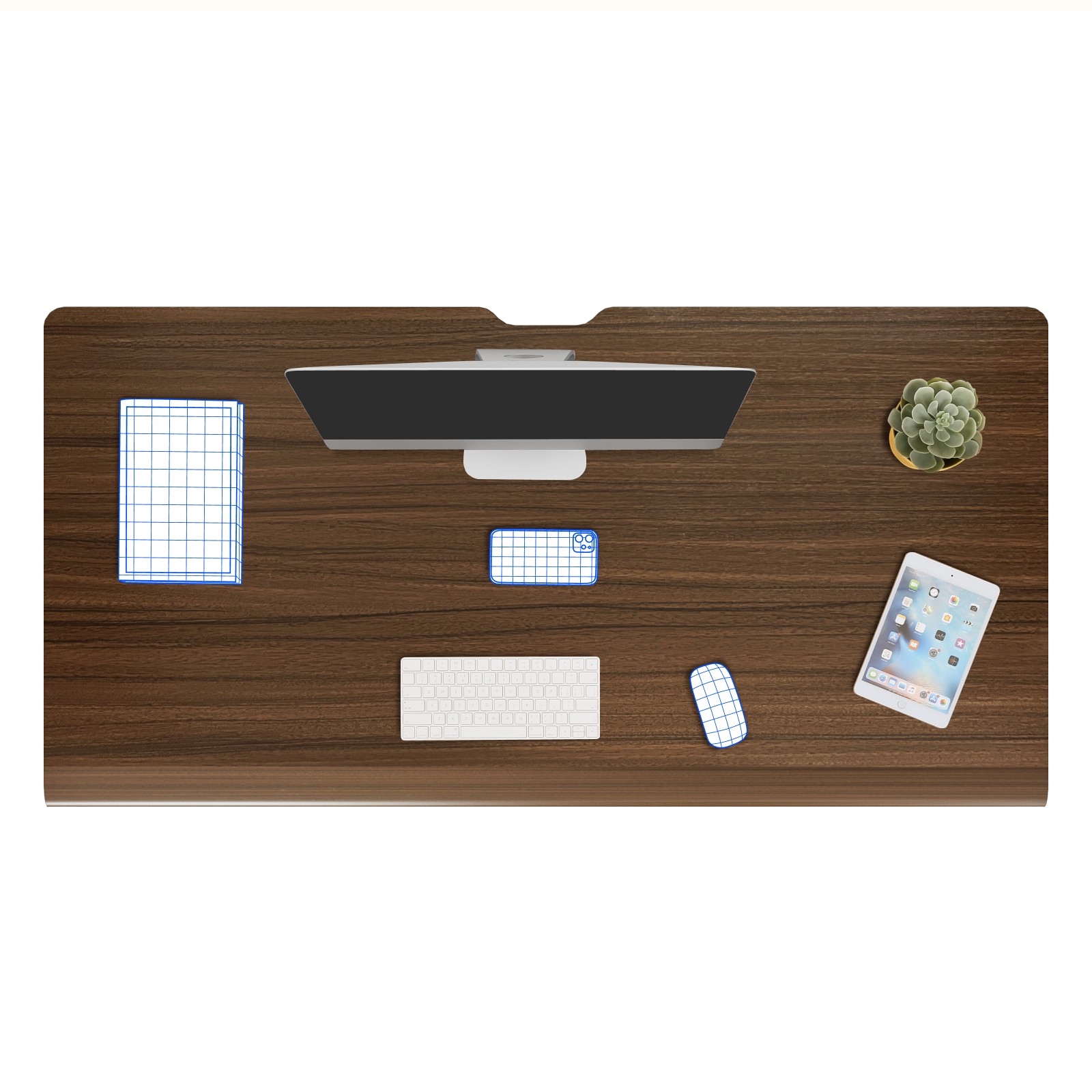 FlexiSpot 天板 ラウンドエッジ加工 木製天板 テーブル デスク 在宅