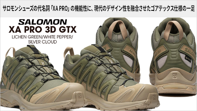 SALOMON（サロモン） 【30%OFF】 SALOMON XA PRO 3D GTX エックスエー