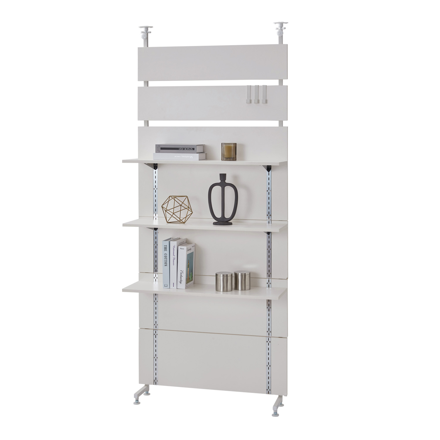 LOWYA（ロウヤ） 突っ張り 幅80cm ラック パーテーション つっぱり