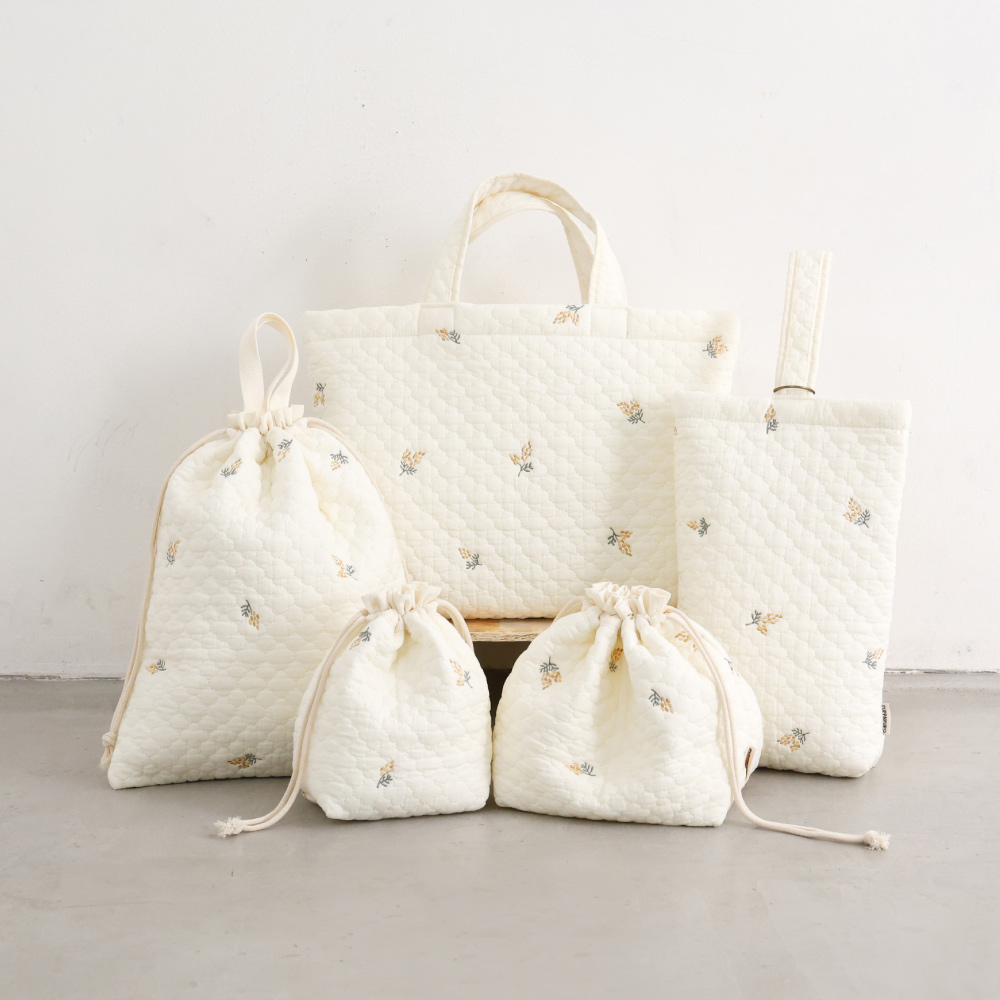 PUPPAPUPO（プッパプーポ） レッスンバッグ 5点セット 【イブル