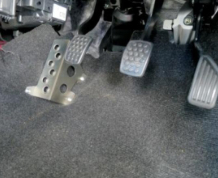 コペン LA400K LA400A ダイハツ ドライバーフットレスト D-SPORT