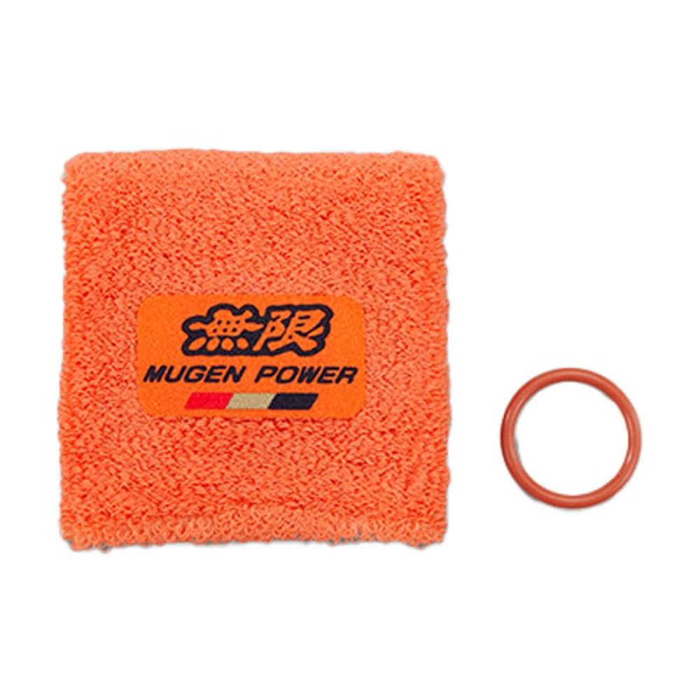 無限（MUGEN） リザーバータンクカバー 汎用 オレンジ 90000XYL513A