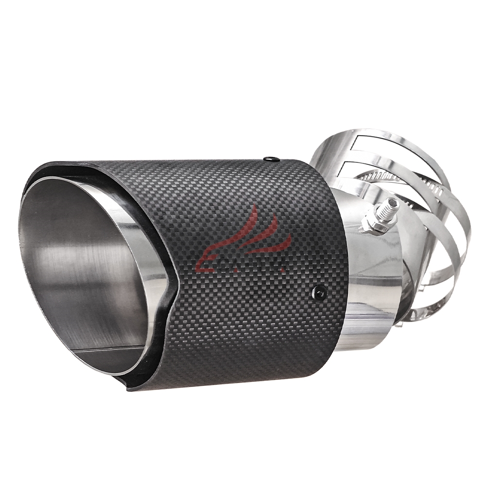 フェアレディZ Z32 Z33 Z34 マフラーカッター カーボンカバー 下向き