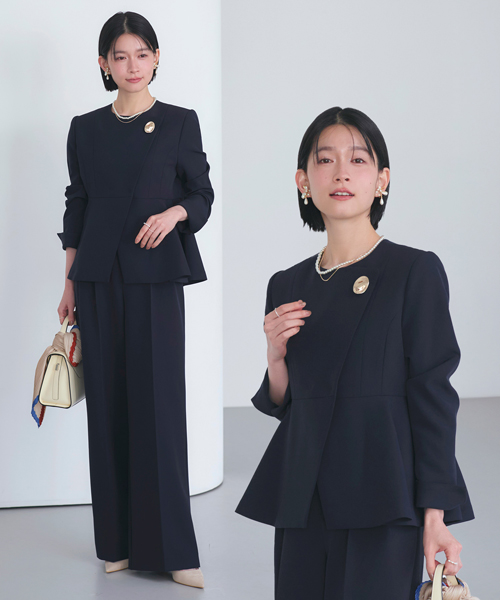 RUIRUE BOUTIQUE（ルイルエブティック） レディース ママスーツ パンツ