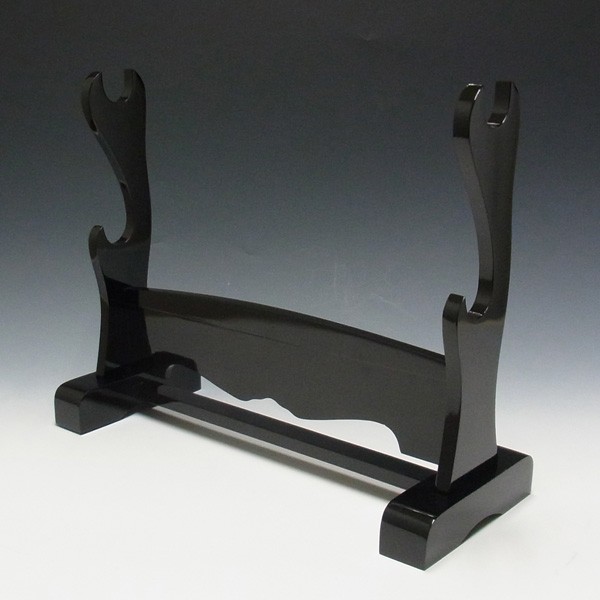 模造刀 白鞘 3点セット（大刀 小刀 刀掛け） 刀剣 : 仏像と縁起物の