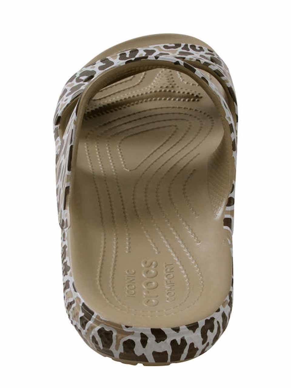 アニマルプリント サンダル 大きいサイズ メンズ クロックス CROCS 豹