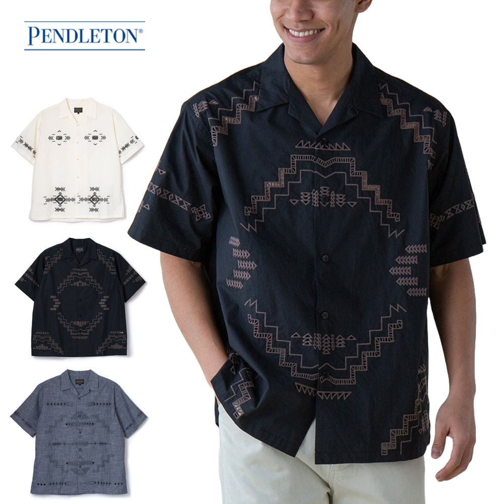 PENDLETON（ペンドルトン） カットワーク オープンカラーシャツ 5275