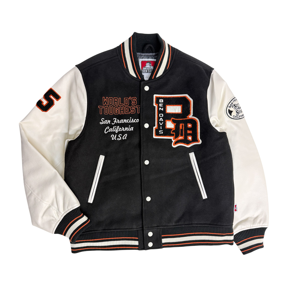 BEN DAVIS（ベンデイビス） スタジャン サガラ刺繍 ワッペン