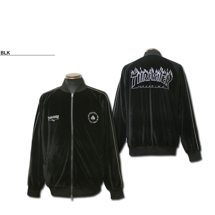 THRASHER（スラッシャー） SALE スカジャン THRASHER VELOUR SOUVENIR