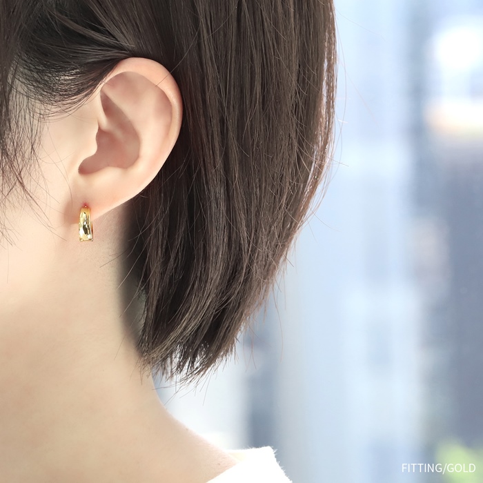 凛 RIN ワンタッチピアス ピアス レディース ワンタッチ リング フープ