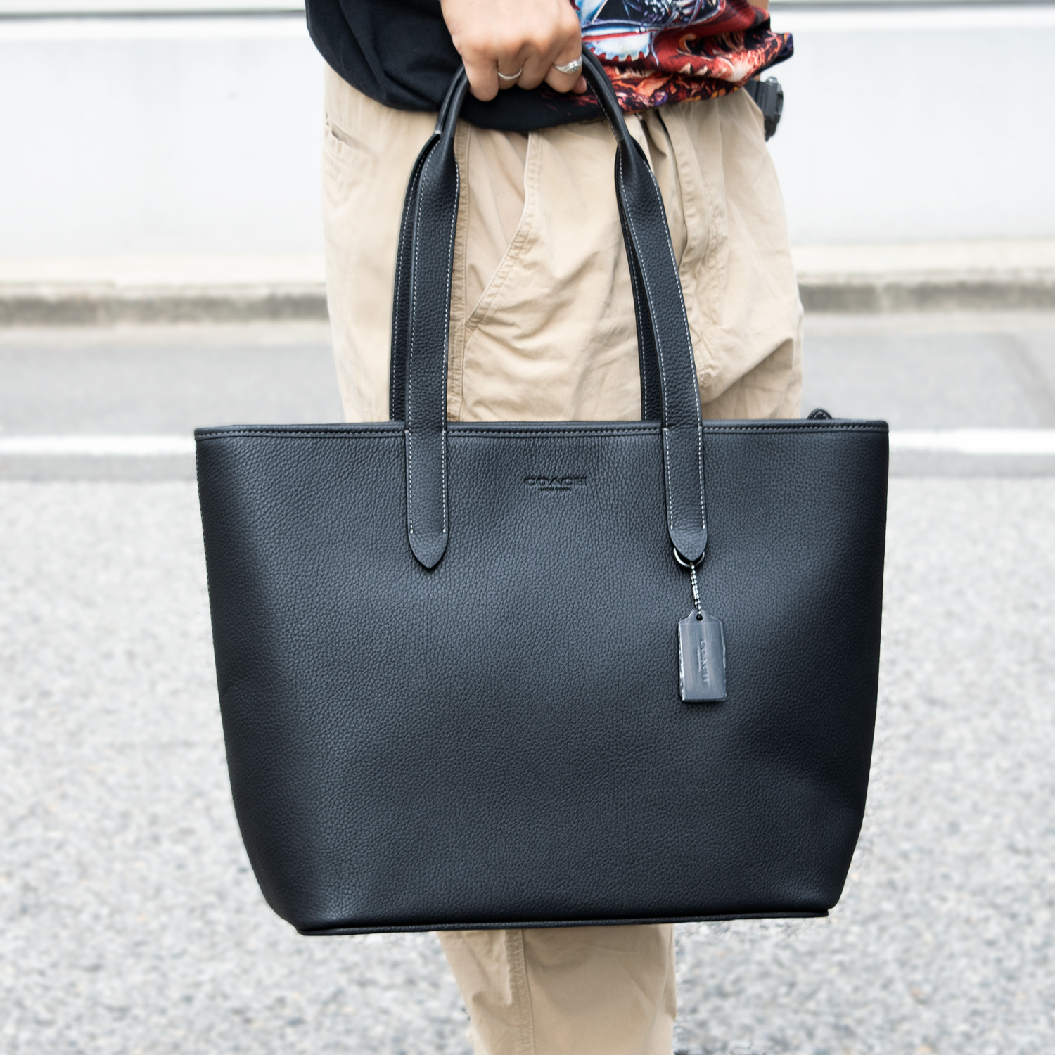 COACH（コーチ） バッグ メンズ アウトレット トートバッグ レザー