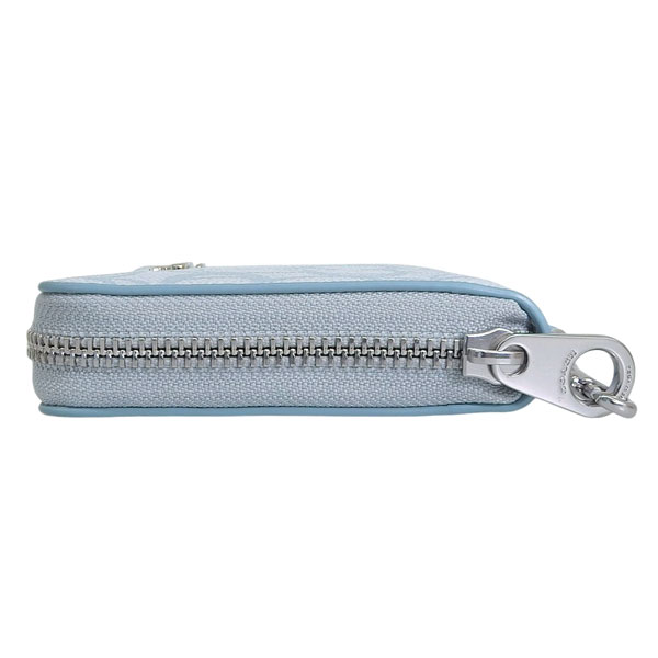 COACH（コーチ） 財布 レディース 長財布 アウトレット アイスブルー