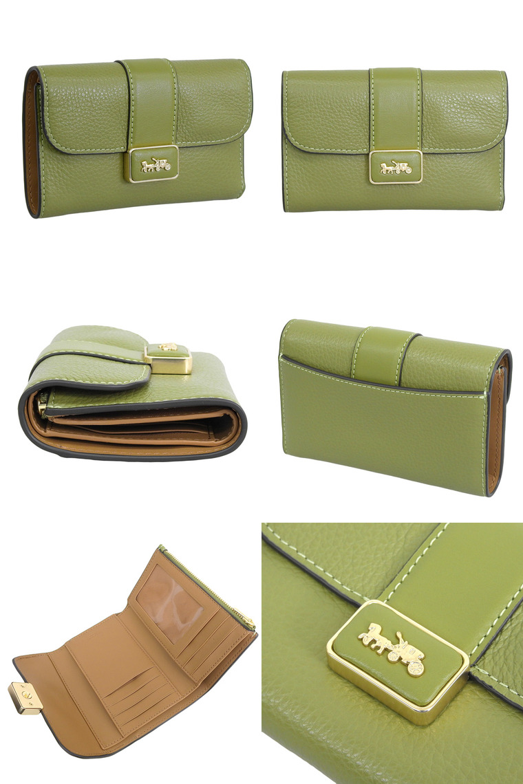 COACH（コーチ） 財布 二つ折り レディース アウトレット 折財布