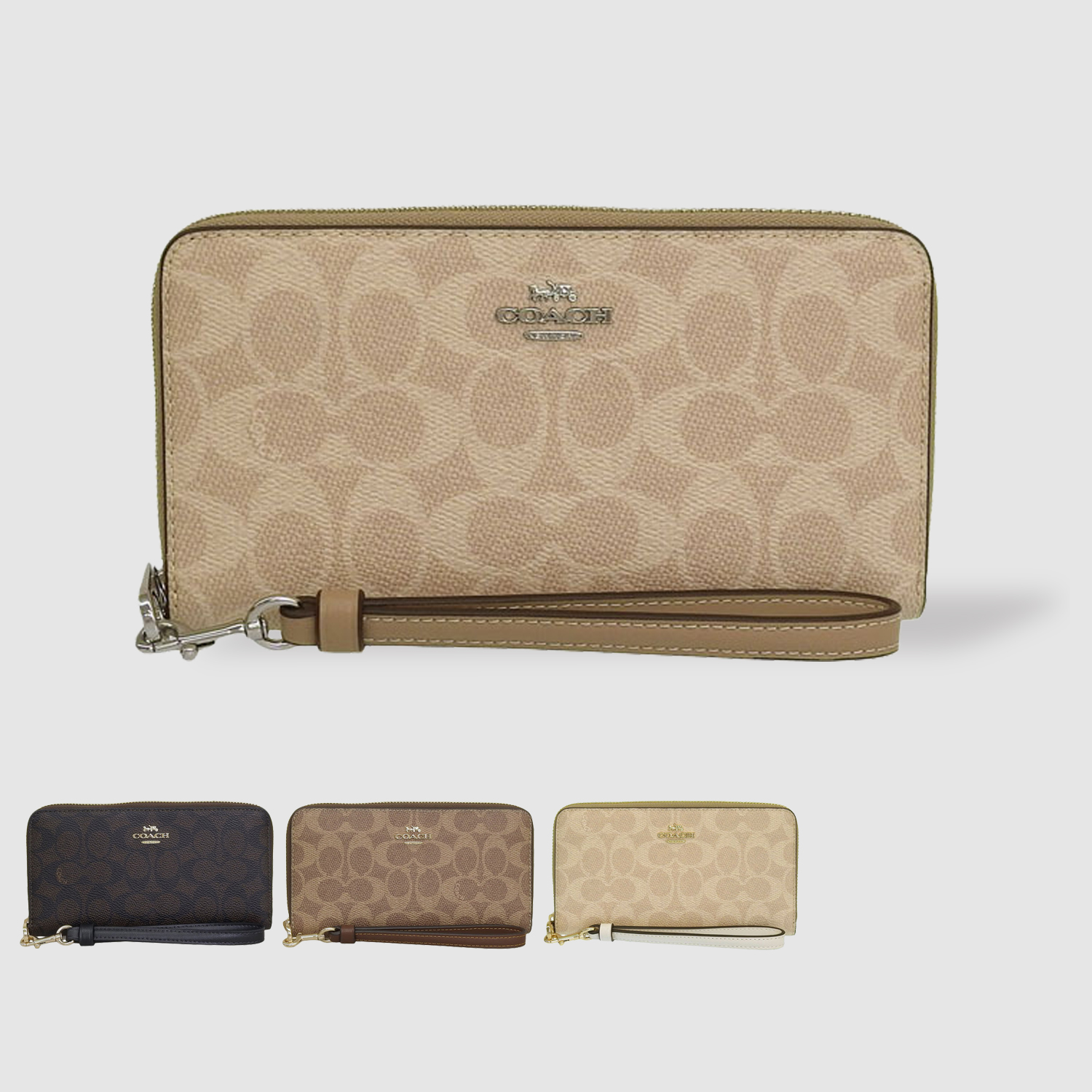 COACH（コーチ） 財布 レディース 長財布 アウトレット ロングジップ