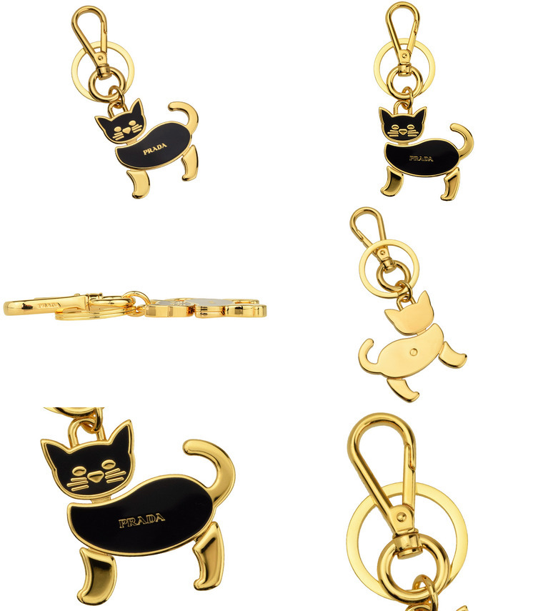 PRADA（プラダ） キーリング キーホルダー ネコ アウトレット 1ps433