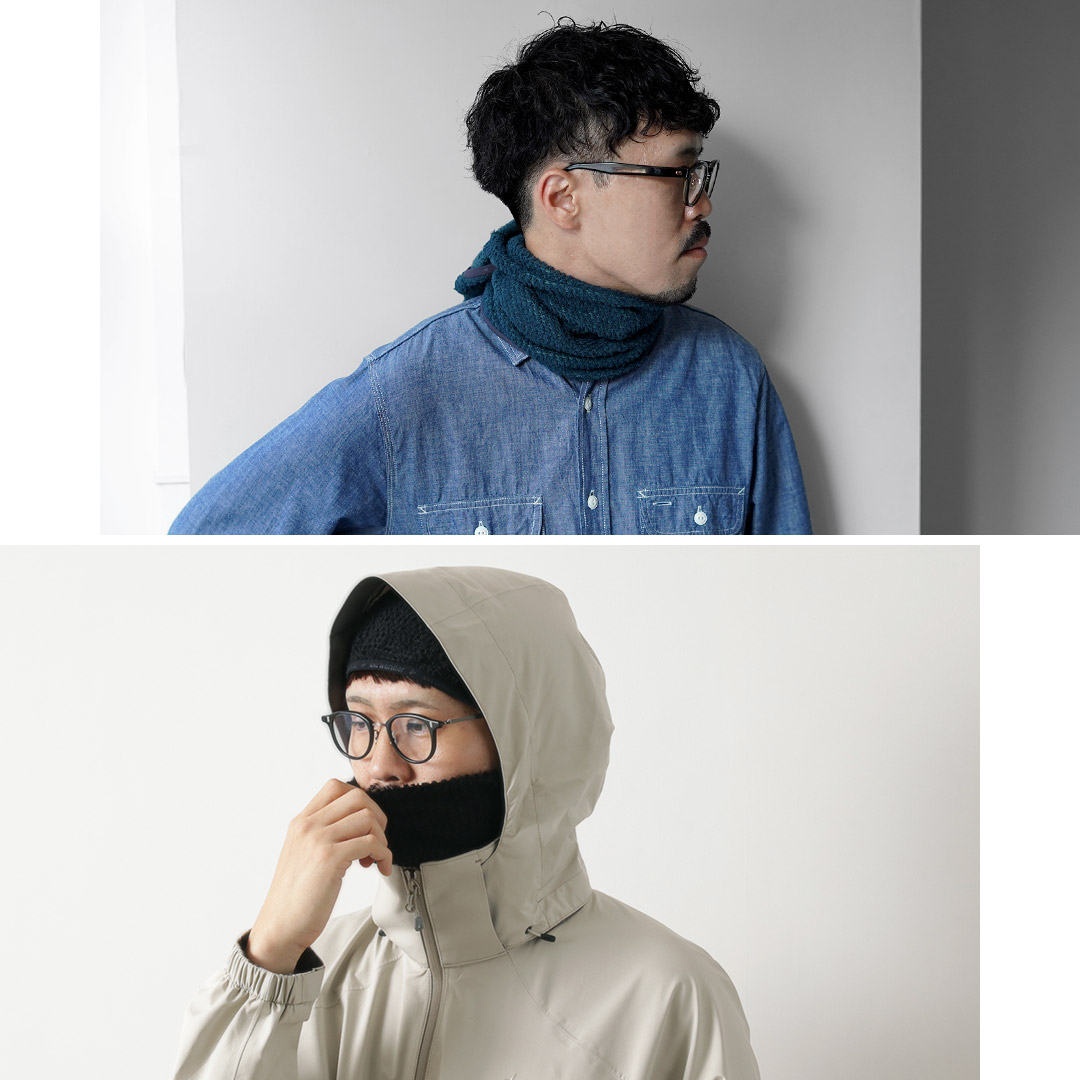 and wander（アンドワンダー） アルファダイレクト バラクラバ