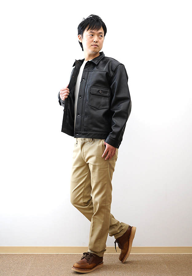 Schott N.Y.C（ショット） Schott シープレザー トラッカージャケット