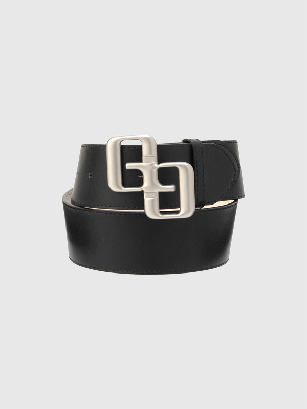 GYDA（ジェイダ） GG WIDE FAKE LEATHER ベルト ワイド GGロゴ