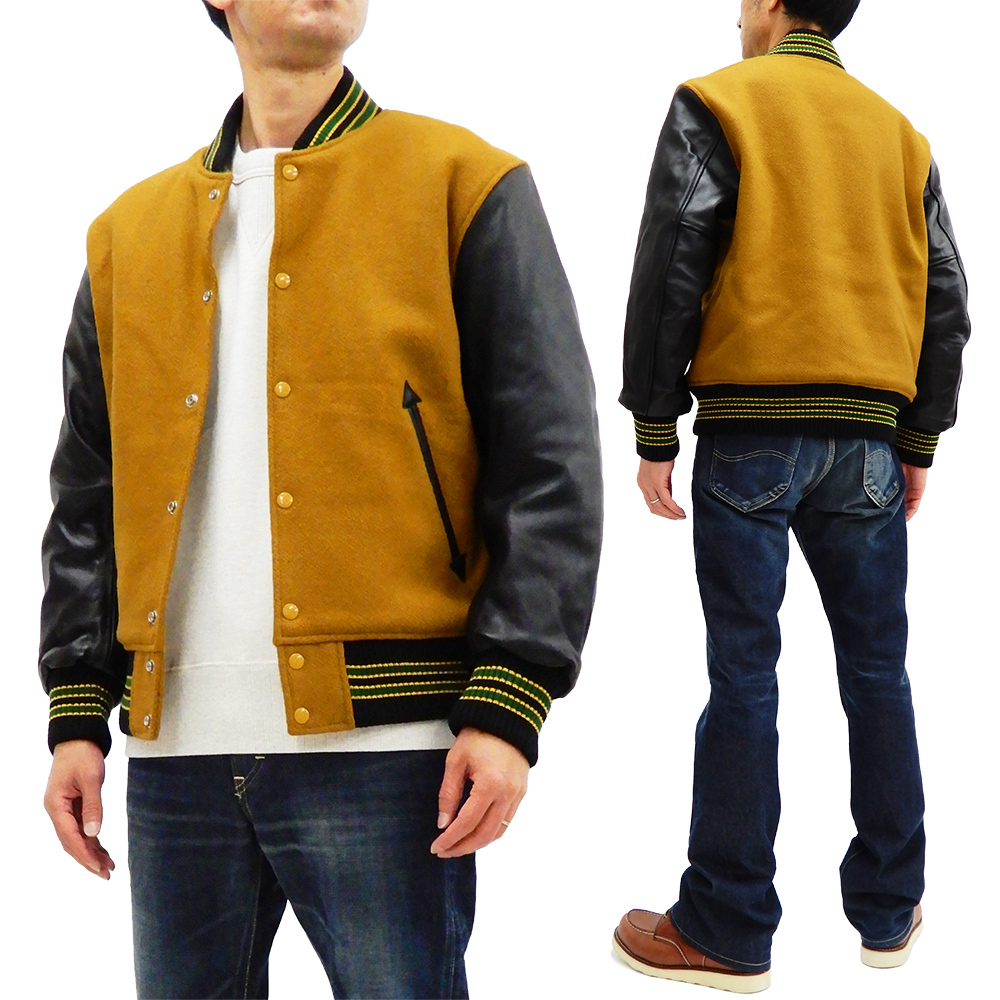 WHITESVILLE ホワイツビル スタジャン WV14904 メルトン x 本革