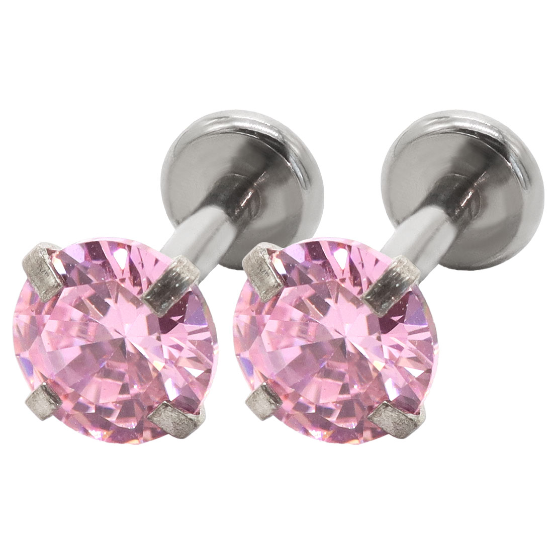 ROQUE（ロキ） (2個セット)(新タイプ)立爪CZインターナル 限定色 金属