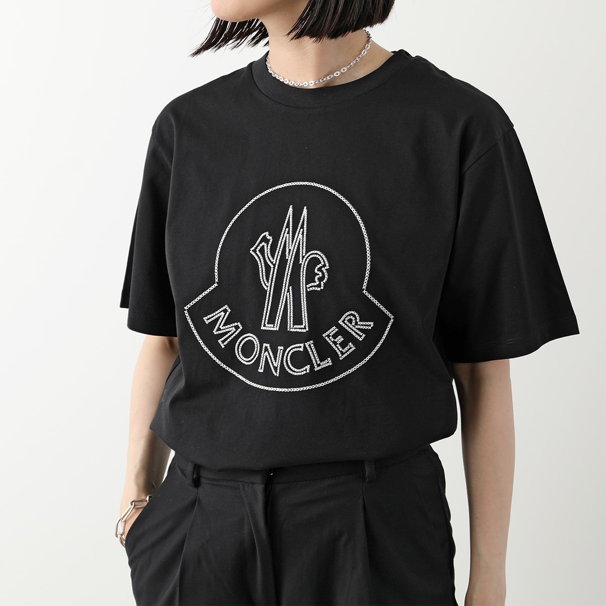 MONCLER（モンクレール） 半袖Tシャツ 8C00014 829HP レディース
