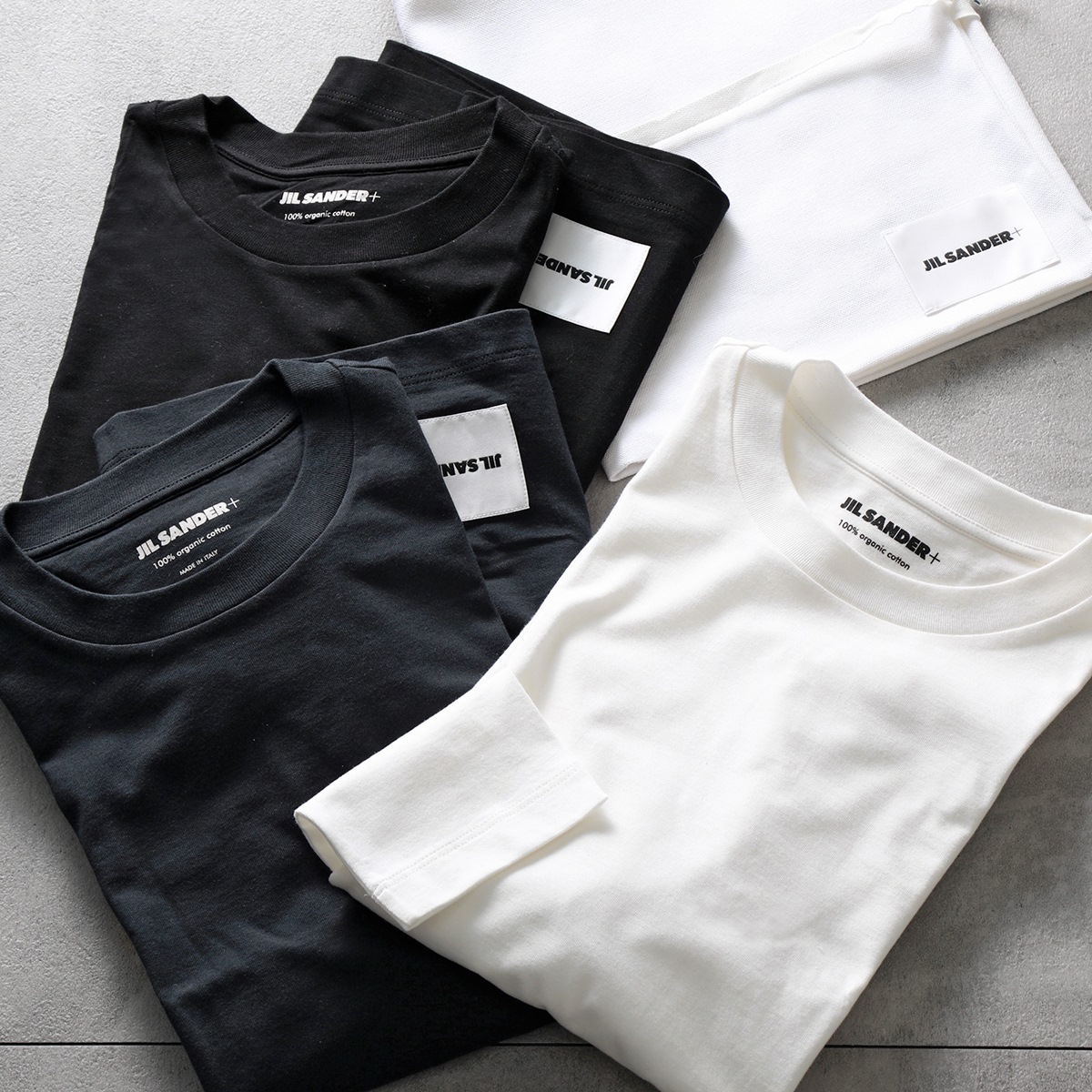 JIL SANDER（ジルサンダー） JIL SANDER+ プラス 長袖 Tシャツ 【3枚組