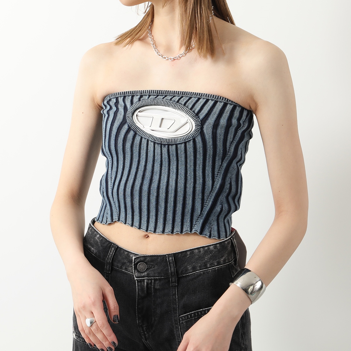 DIESEL（ディーゼル） チューブトップ M-Clarksville A05770 0HEAS