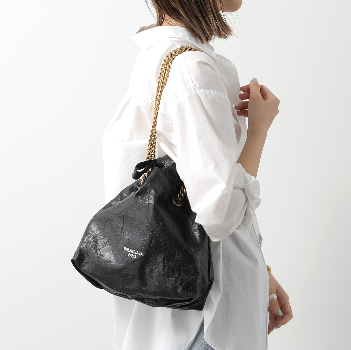 BALENCIAGA（バレンシアガ） トートバッグ CRUSH TOTE S クラッシュ