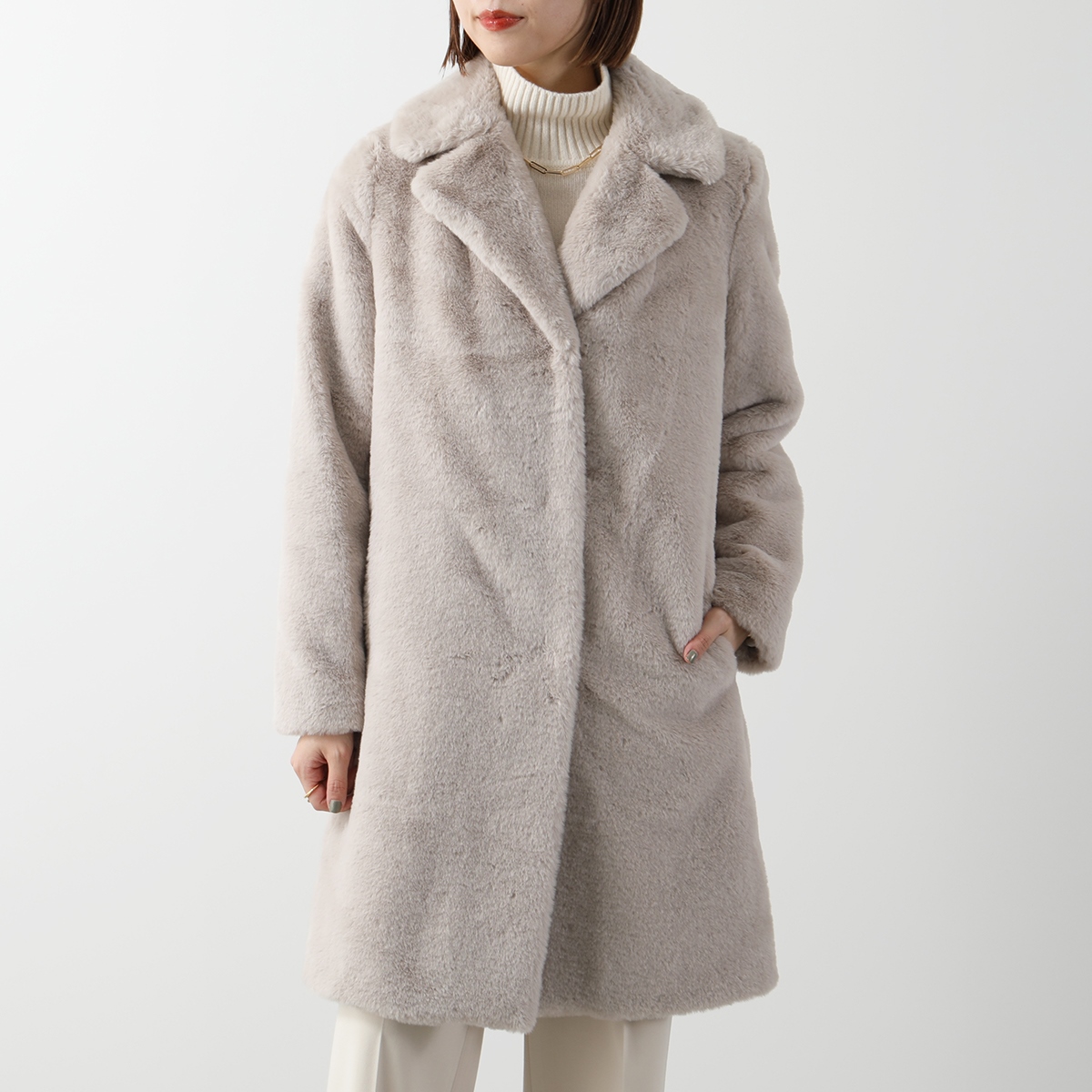 HERNO（ヘルノ） フェイクファーコート GC000461D 12422 レディース