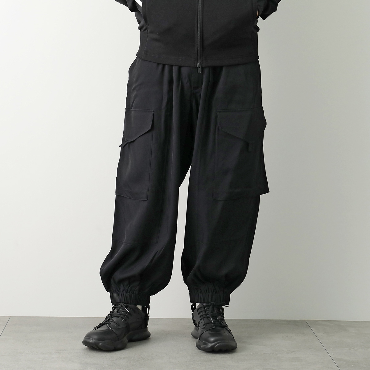 Y-3 ワイスリー カーゴパンツ M RYTWILL PANT レーヨン ツイルパンツ