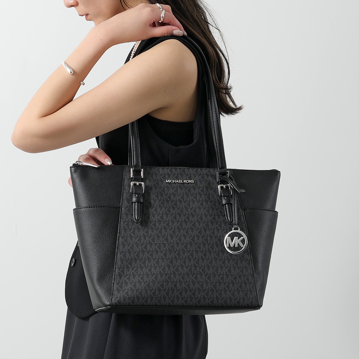 MICHAEL KORS（マイケルコース） トートバッグ CHARLOTTE LG TZ TOTE