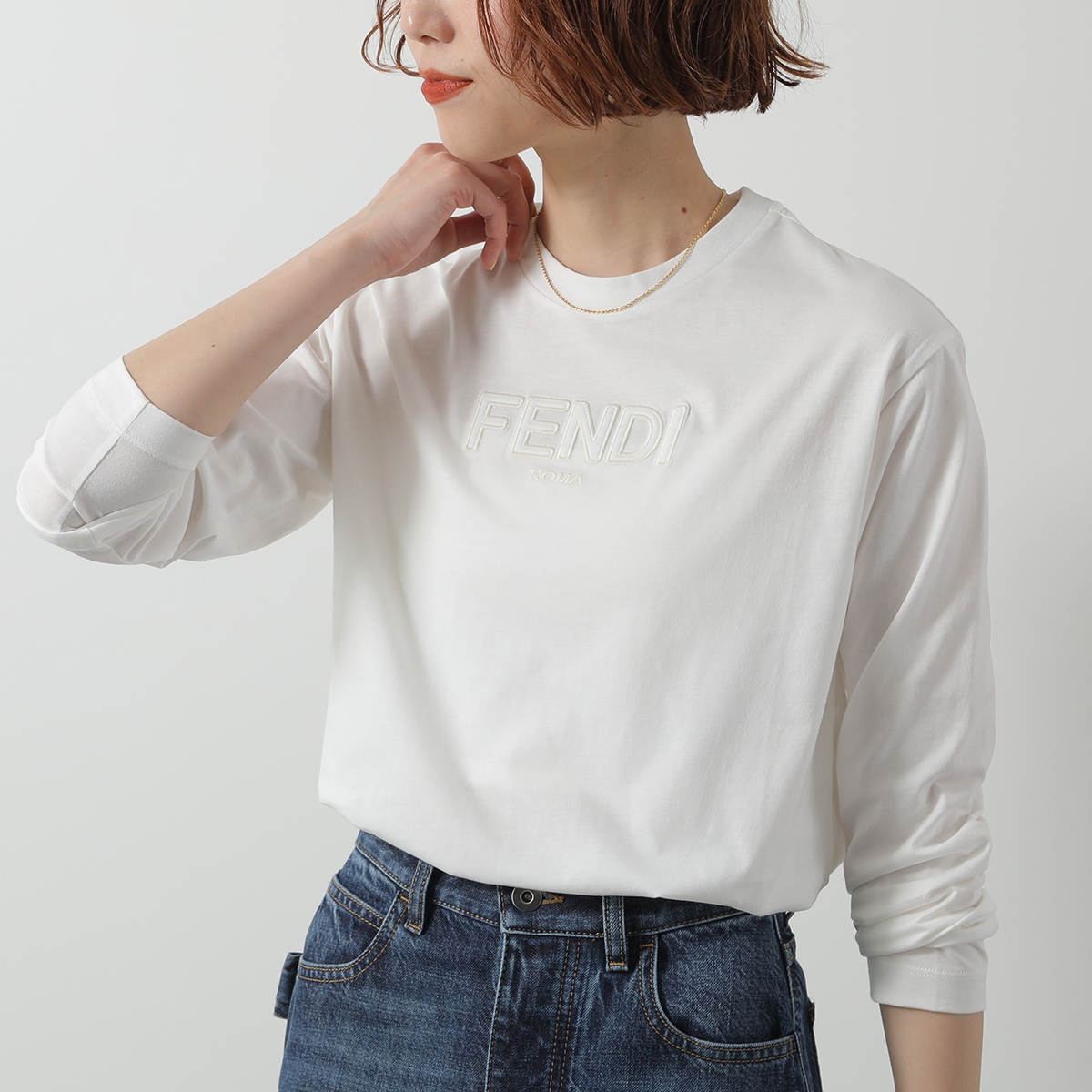 FENDI（フェンディ） FENDI KIDS キッズ Tシャツ JUI183 7AJ