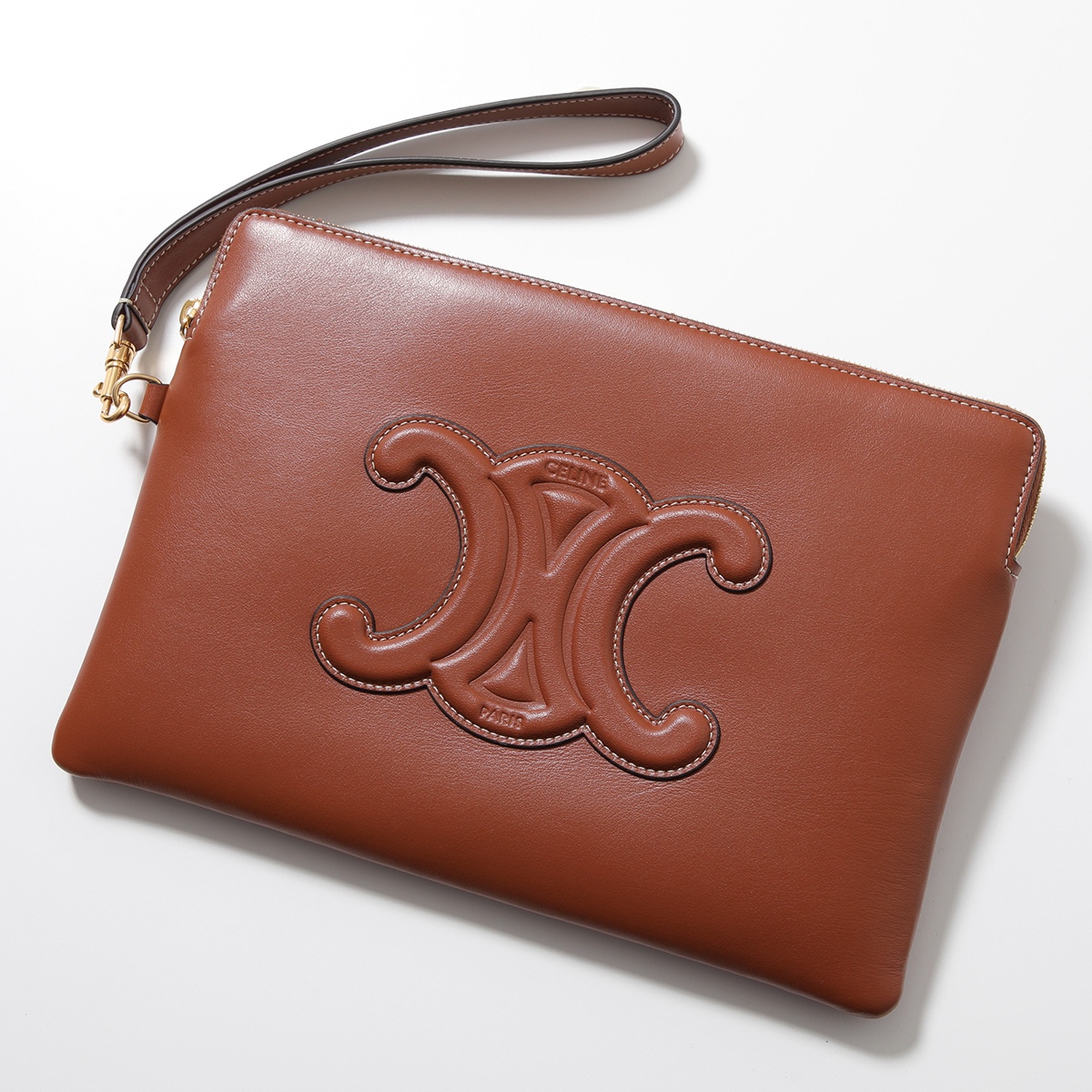 CELINE（セリーヌ） クラッチバッグ SMALL POUCH WITH STRAP 10J983DR8