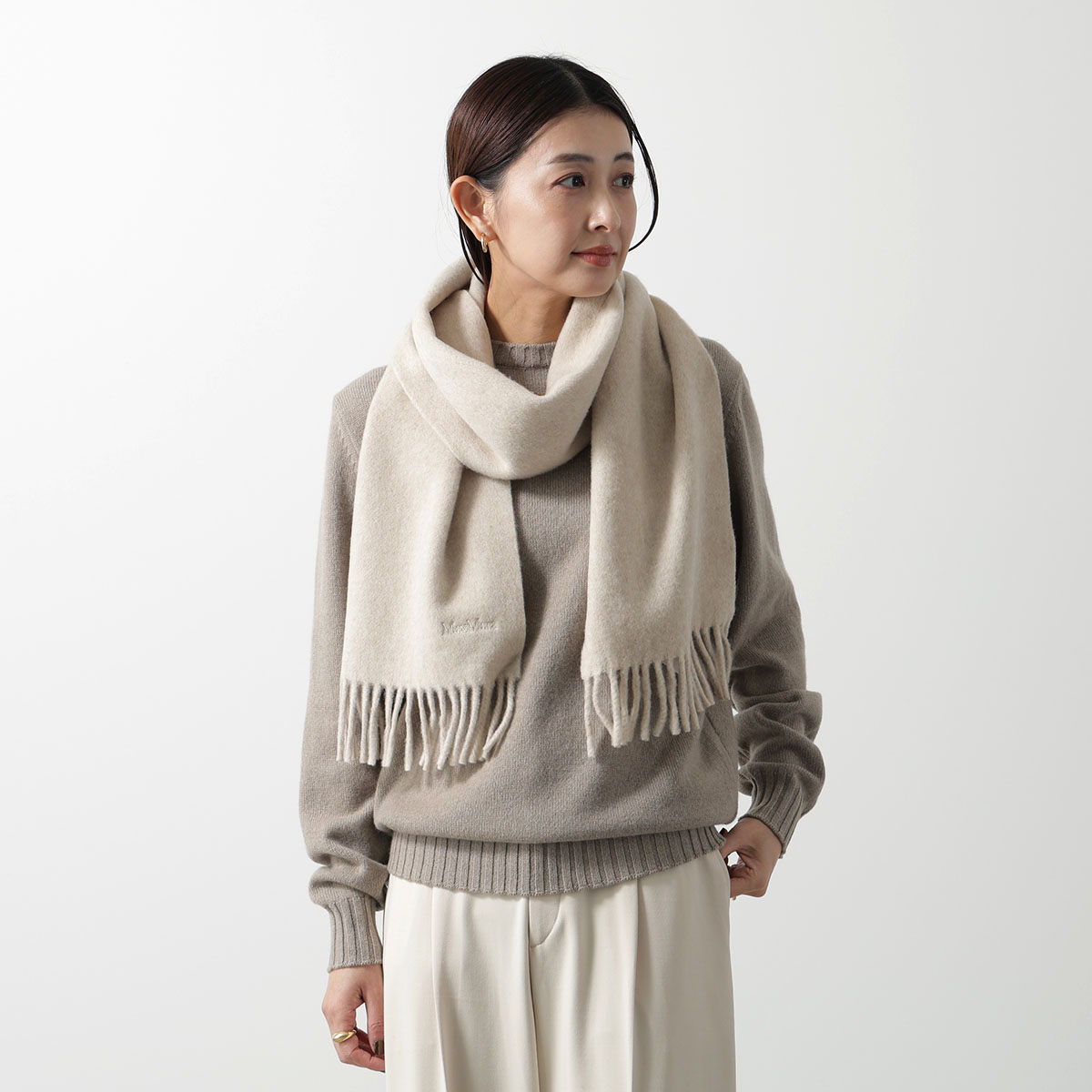 Max Mara（マックスマーラ） マフラー SCILLI レディース ピュアウール