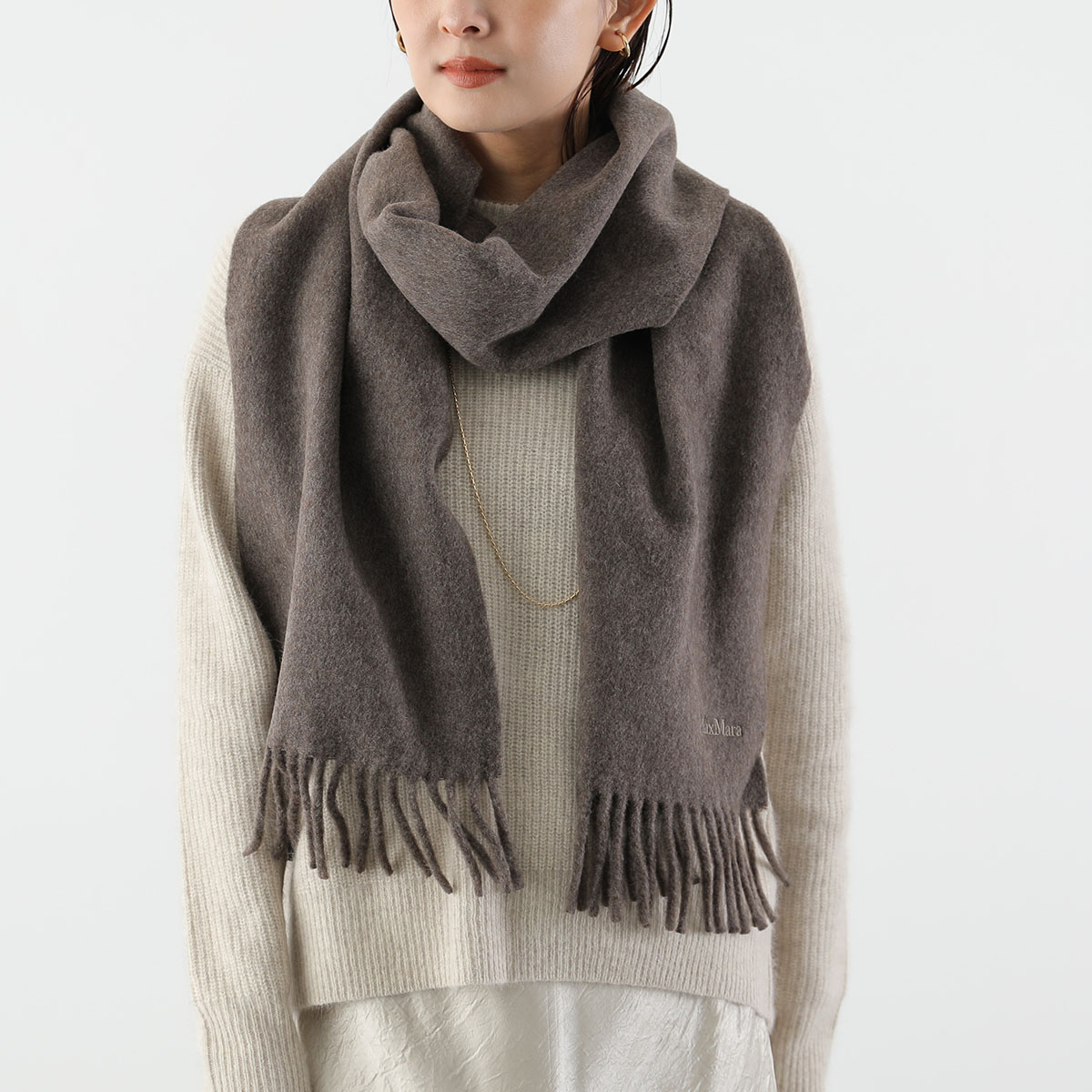 Max Mara（マックスマーラ） マフラー SCILLI レディース ピュアウール
