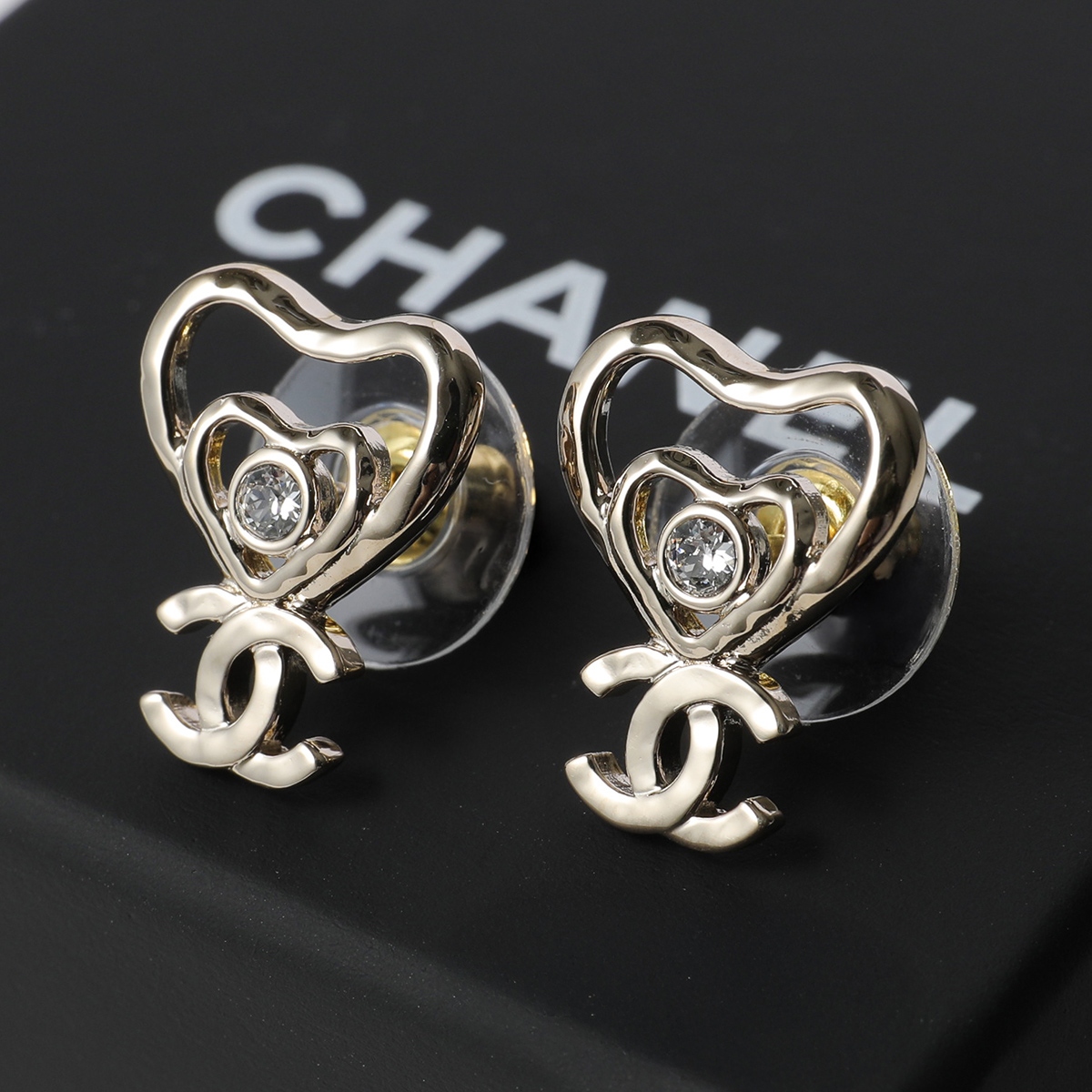 chanel ピアス ハート（ピアス）｜レディースアクセサリー