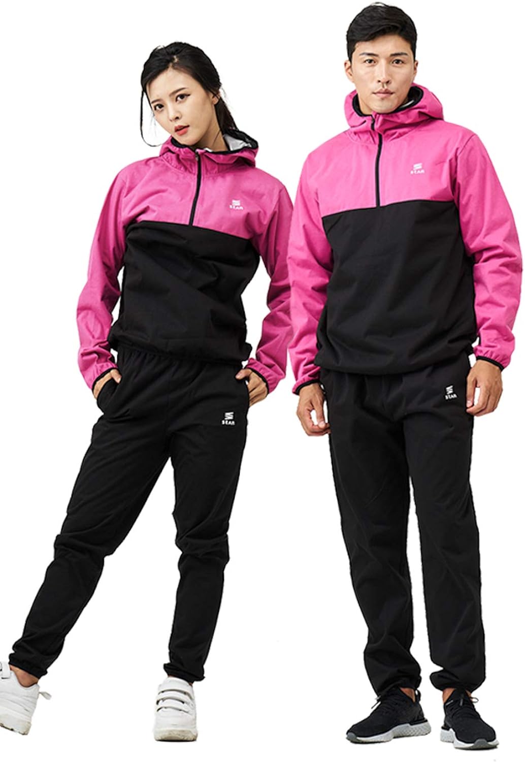 サウナスーツ メンズ レディース 上下セット プルオーバー ダイエット