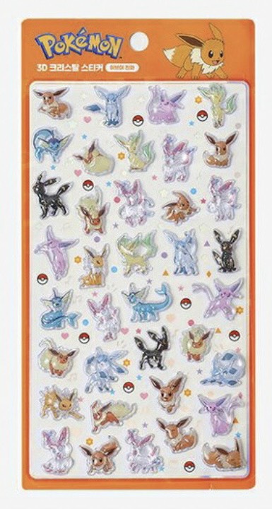 Pokemon（ポケモン） 【韓国公式】ポケモン シール ステッカー 全4種