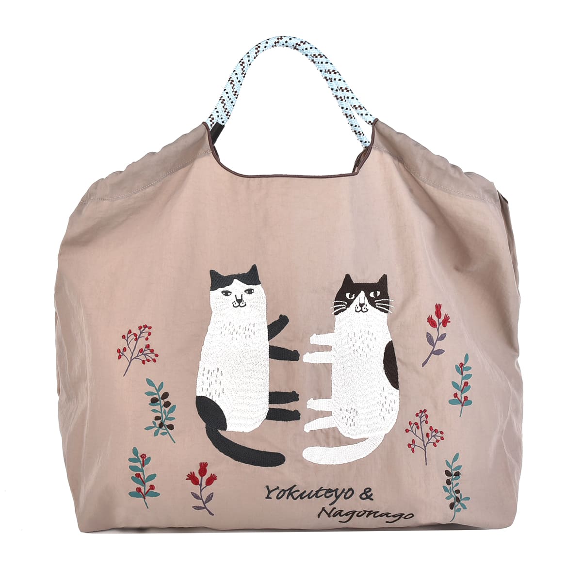 kusuguru（クスグル） バッグ なごなごさん柄 撥水加工 刺しゅう