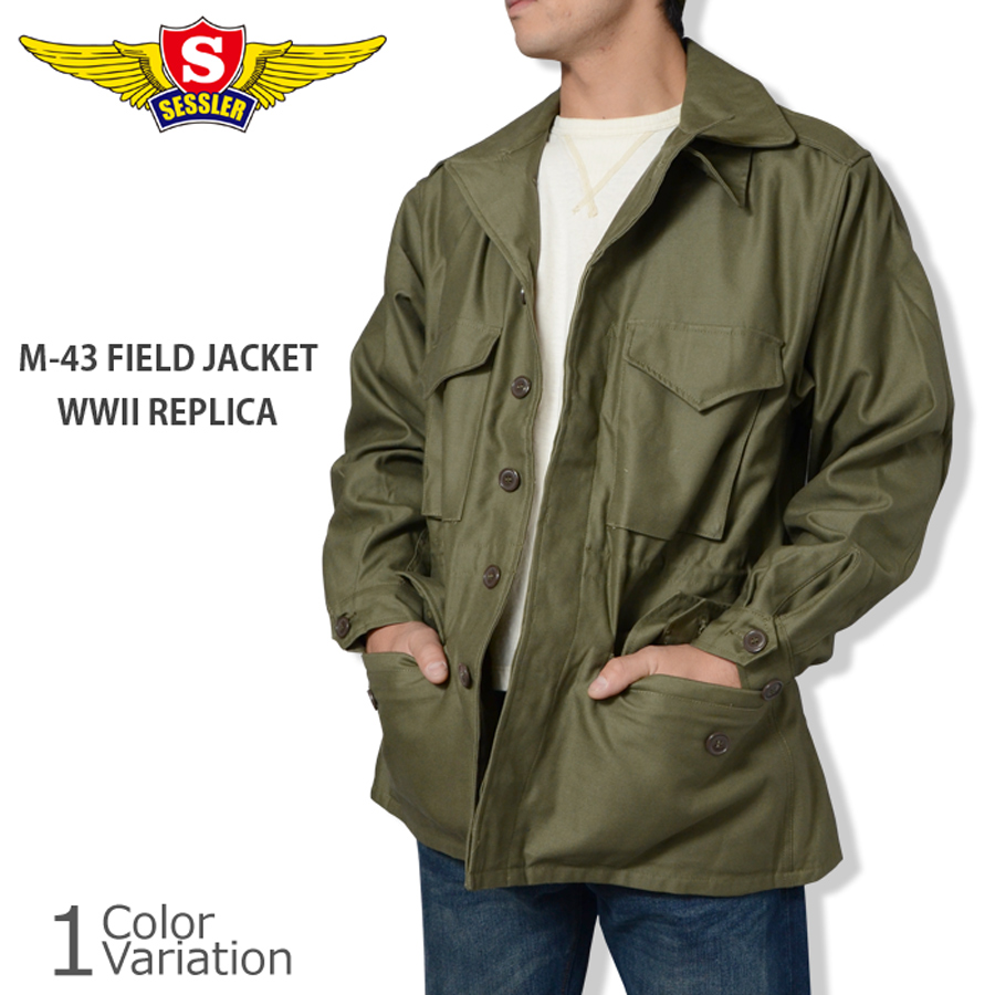 SESSLER SESSLER（セスラ） M-43 FIELD JACKET WWII REPLICA