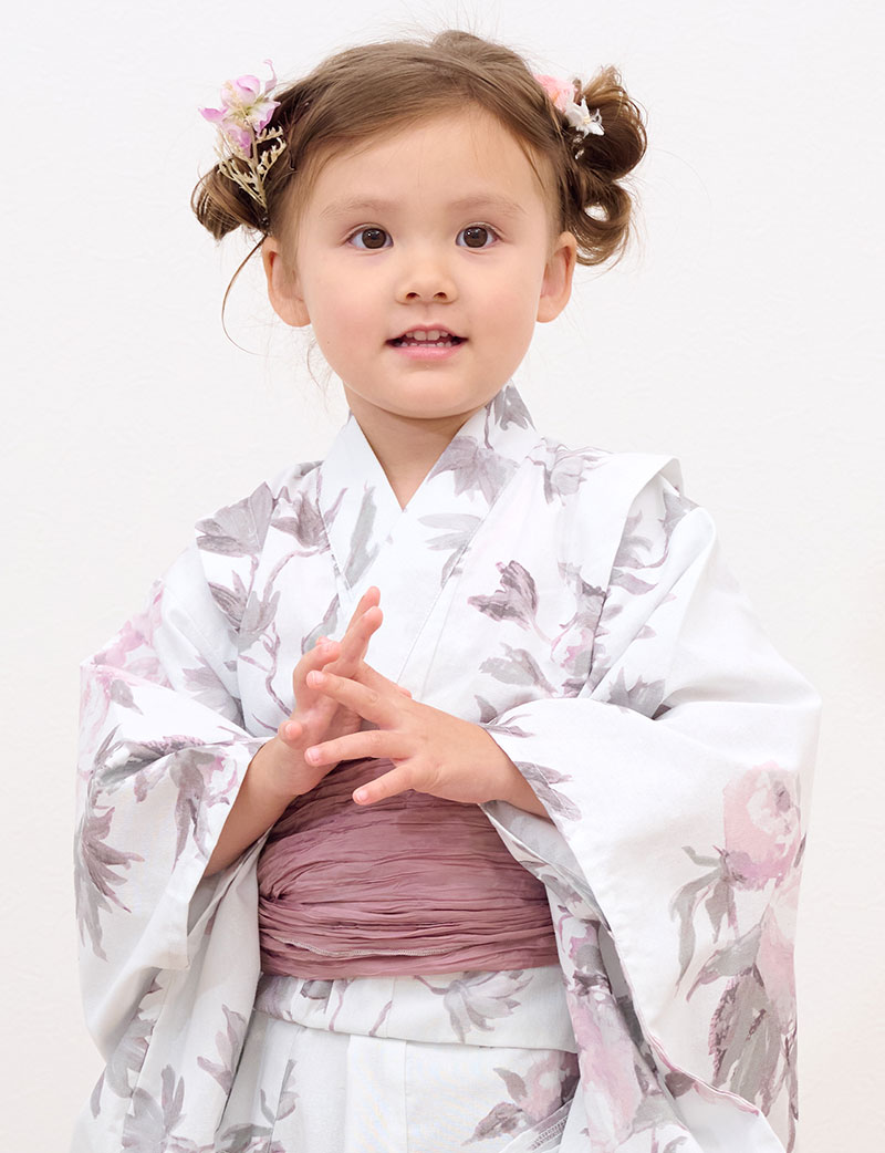 SweetMommy（スウィートマミー） 浴衣 子供 子ども キッズ セット 4点