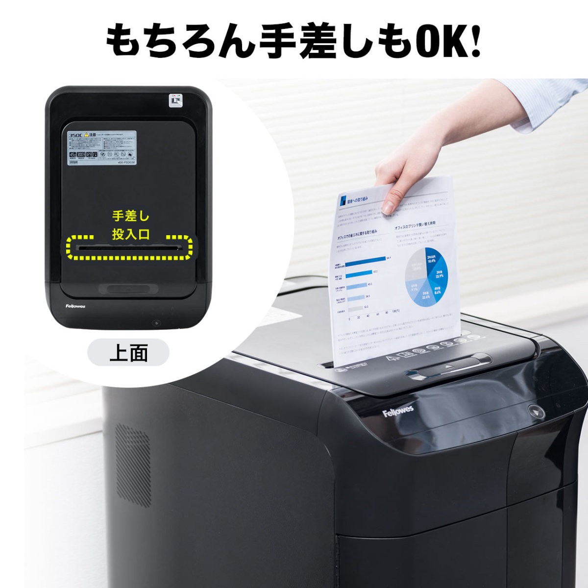 SANWA SUPPLY（サンワサプライ） オートフィードシュレッダー 業務用