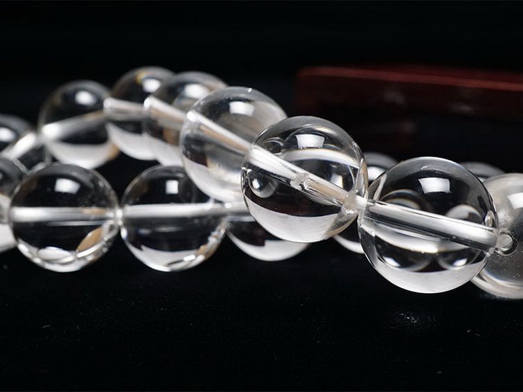 パワーストーン 天然石 レムリアンシード 水晶ブレスレット ※証明書