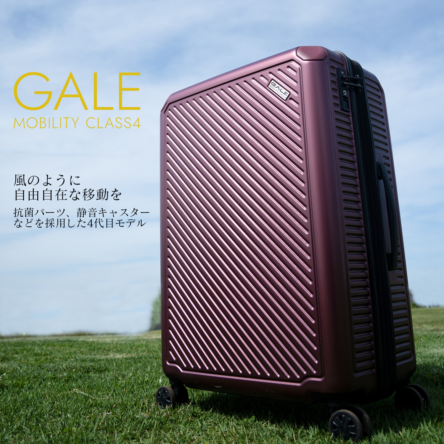 アジアラゲージ ガーレ スーツケース A.L.I ali-6020-24w｜ONLINE