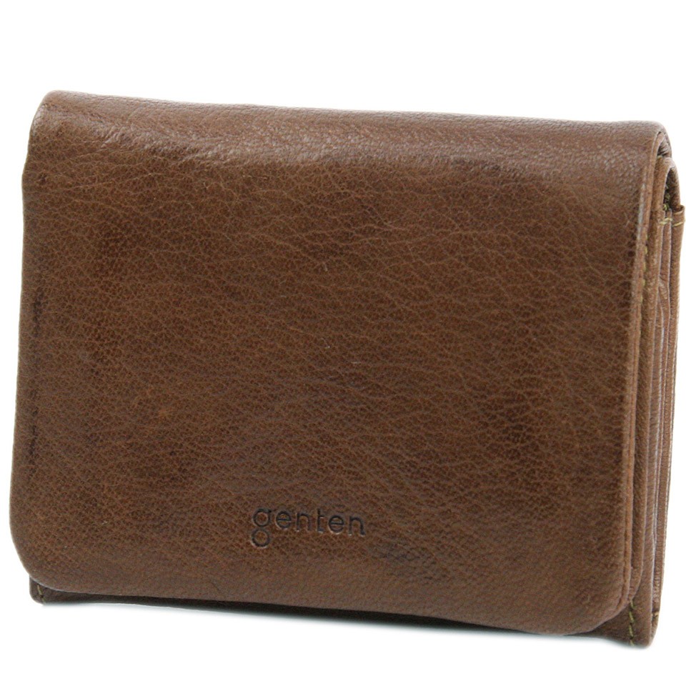 genten（ゲンテン） GOAT NUME ゴートヌメ L字ファスナー 小銭入れ付き