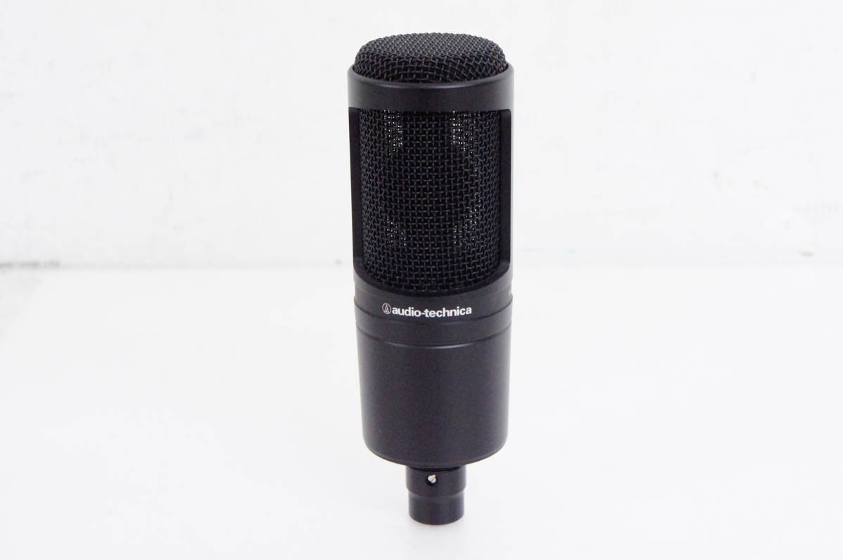 中古 audio-technicaオーディオテクニカ コンデンサーマイク AT2020
