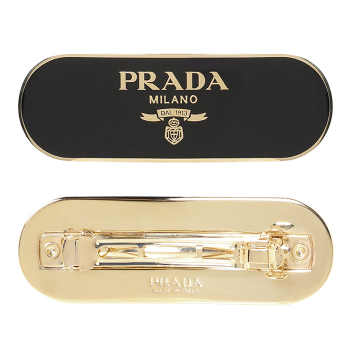 PRADA（プラダ） バレッタ 1IF022 2BA6 PRADA ヘアアクセサリー ヘア